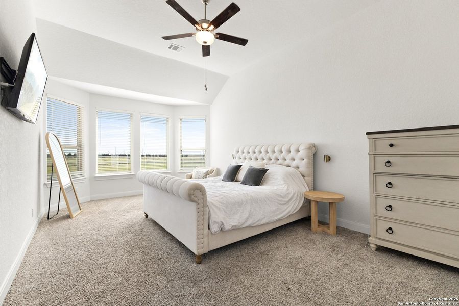 Furnished interior view inside a new home in Arched Oaks, Floresville (Image 14). Furnished interior view inside a new home in Arched Oaks, Floresville (Image 14).