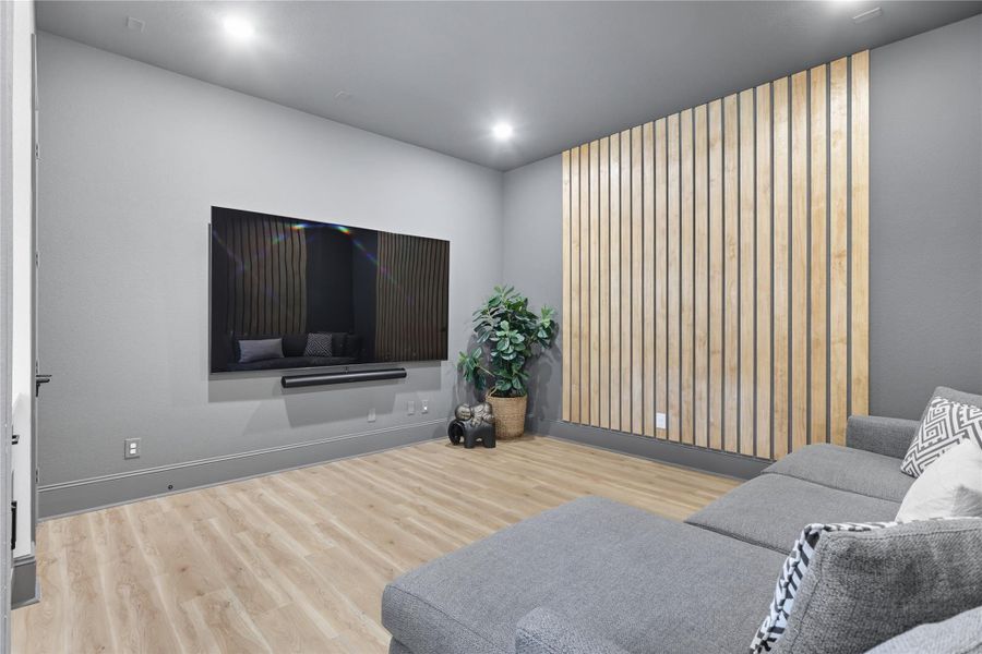 View of media room View of media room