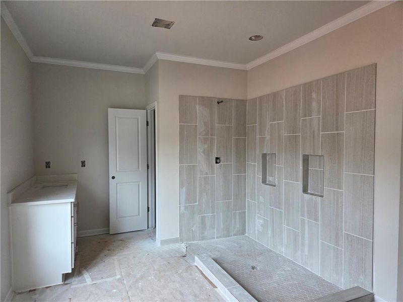 In-progress construction of a new home in , Bethlehem, GA (Image 11).