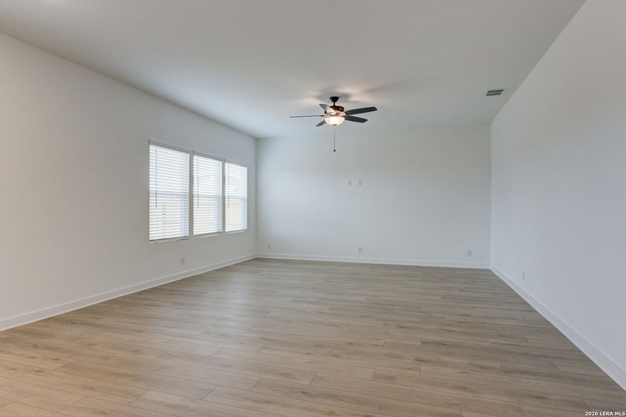 Spacious, unfurnished interior of a new home in The Wilder, Adkins (Image 17). Spacious, unfurnished interior of a new home in The Wilder, Adkins (Image 17).