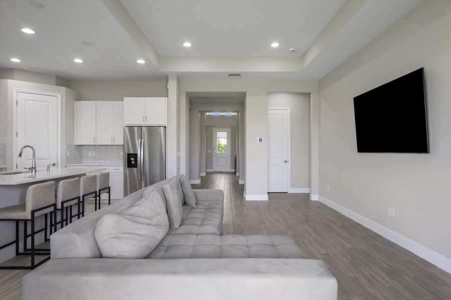 Furnished interior view inside a new home in , Westlake (Image 42).