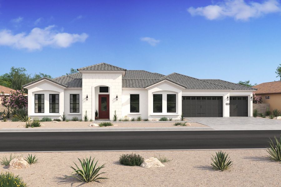 London Mediterranean V 5-Car Garage