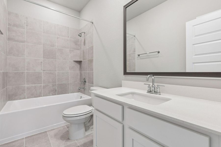 Furnished interior view inside a new home in Kemah Crossing - Luxe Series, Kemah (Image 10). Furnished interior view inside a new home in Kemah Crossing - Luxe Series, Kemah (Image 10).