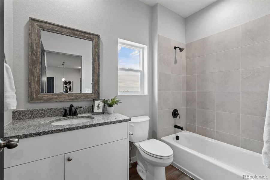 Furnished interior view inside a new home in , Pueblo West (Image 38).