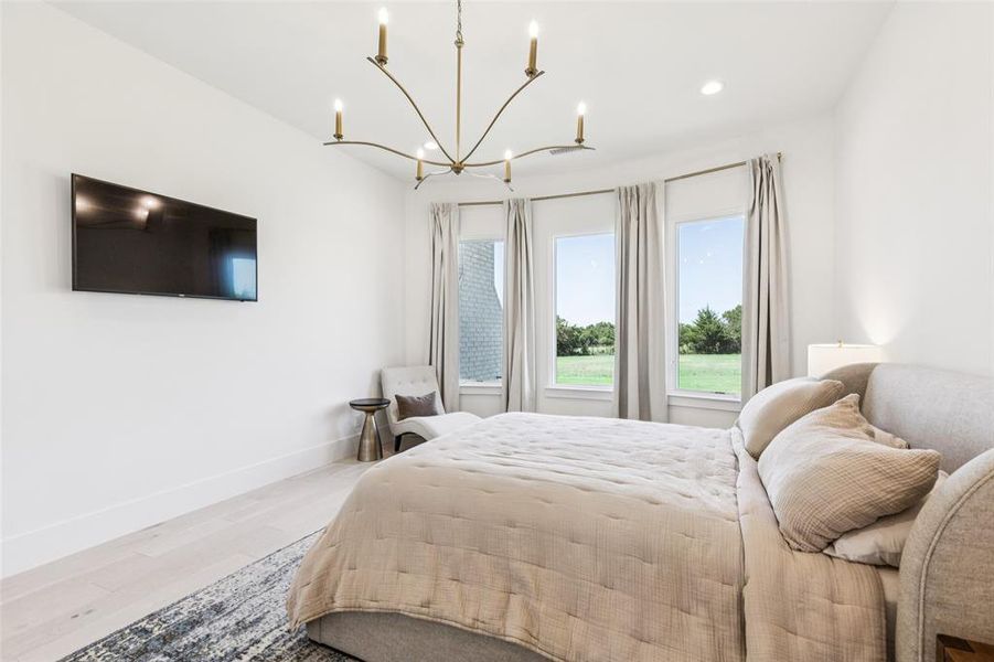 Furnished interior view inside a new home in , Midlothian (Image 3).