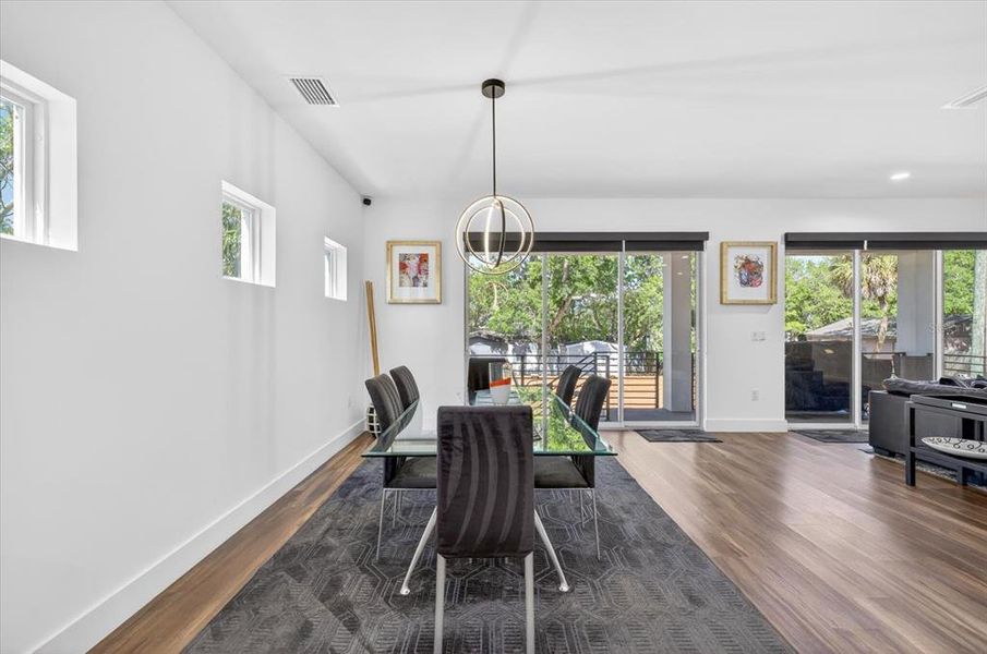 Furnished interior view inside a new home in , Tampa (Image 8).