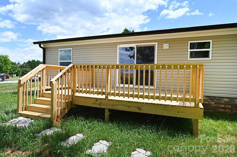 Exterior details and patio area of a home in , Stony Point (Image 20).