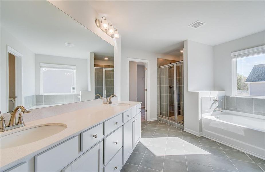 Furnished interior view inside a new home in Copperfield, Locust Grove (Image 9).