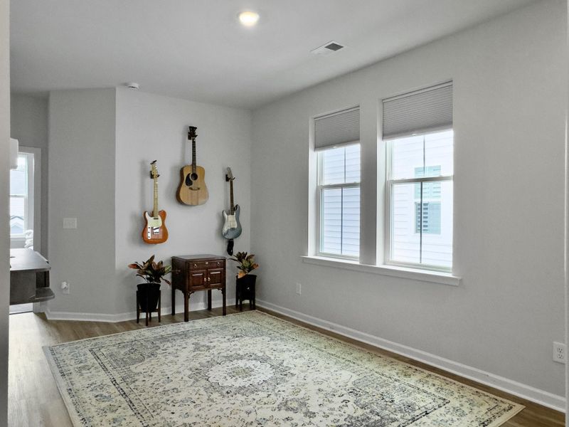 Furnished interior view inside a new home in Sweetgrass at Summers Corner, Summerville (Image 45). Furnished interior view inside a new home in Sweetgrass at Summers Corner, Summerville (Image 45).