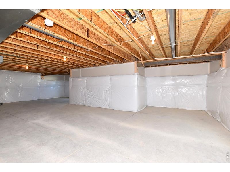 In-progress construction of a new home in , Greeley, CO (Image 34).