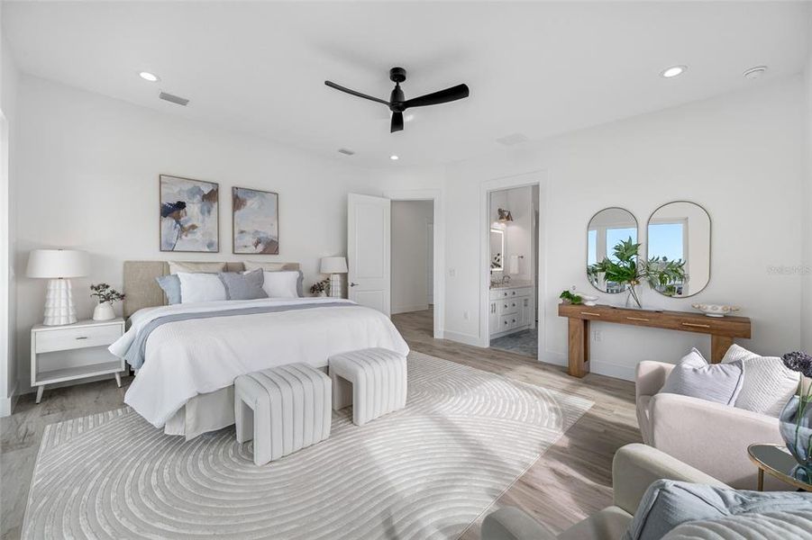 Furnished interior view inside a new home in , Madeira Beach (Image 5).