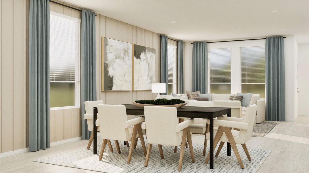 Furnished interior view inside a new home in Esperanza, Richmond (Image 27).
