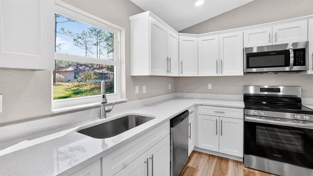 Furnished interior view inside a new home in , Citrus Springs (Image 16).