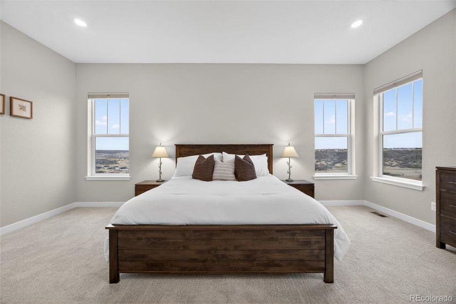 Furnished interior view inside a new home in Macanta: The Legends Collection, Castle Rock (Image 16). Furnished interior view inside a new home in Macanta: The Legends Collection, Castle Rock (Image 16).