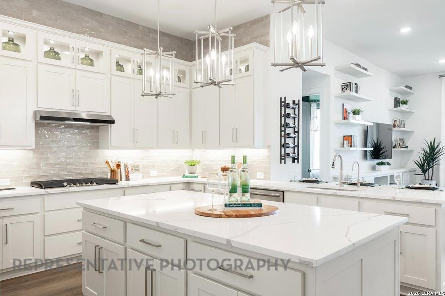 Furnished interior view inside a new home in The Ranches at Creekside, Boerne (Image 14). Furnished interior view inside a new home in The Ranches at Creekside, Boerne (Image 14).