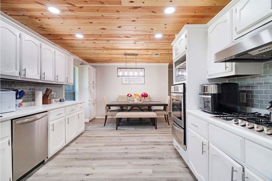 Furnished interior view inside a new home in , Powderly (Image 5).