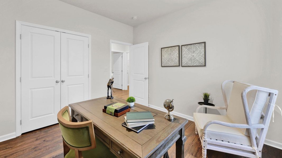 Representative furnished interior of a home built from the Denton by D.R. Horton in Harbor Crest, Ooltewah (Image 5).