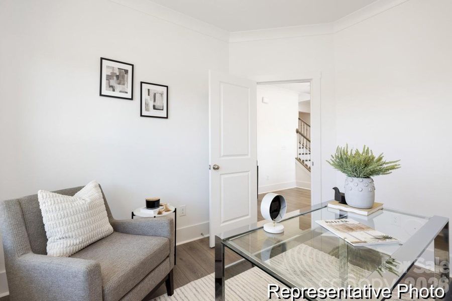 Furnished interior view inside a new home in Whispering Hills, Locust (Image 15).