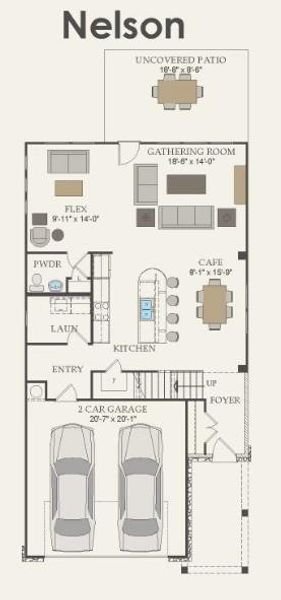 Pulte Homes, Nelson floor plan