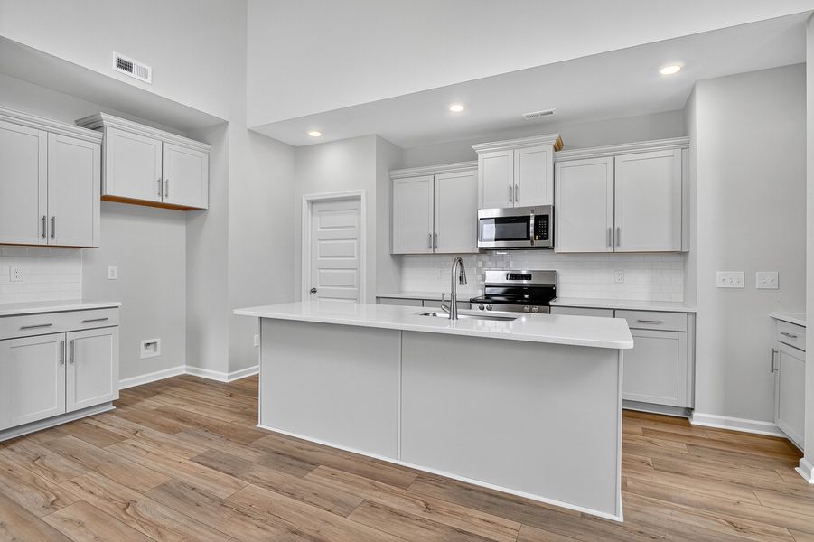 Furnished interior view inside a new home in Grand Park, Leland (Image 5).