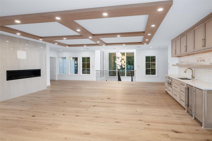 Upstairs living/game room