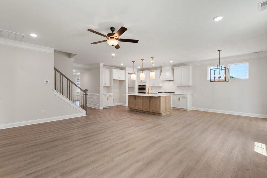 Spacious, unfurnished interior of a new home in Fiddler's Ridge, Advance (Image 18).