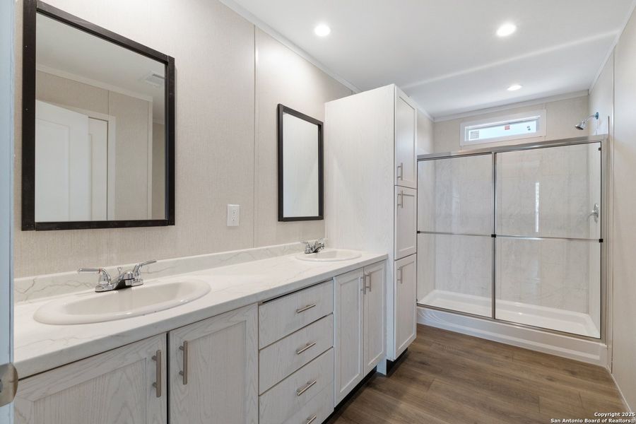 Furnished interior view inside a new home in , San Antonio (Image 8).