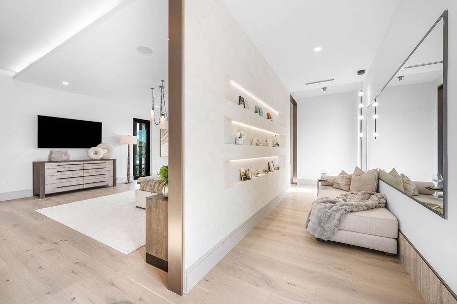 Furnished interior view inside a new home in , Boca Raton (Image 18).