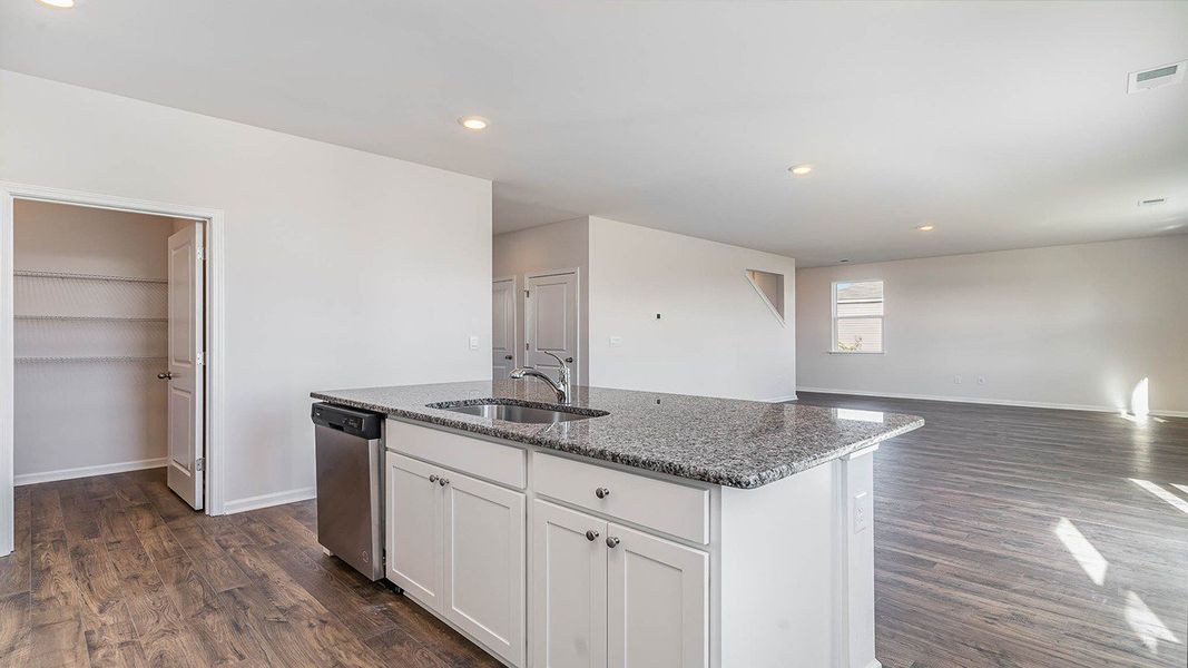 Furnished interior view inside a new home in Hunter's Branch, Hopkins (Image 5).