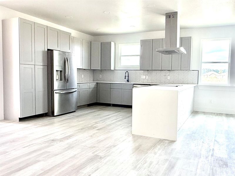 Furnished interior view inside a new home in , Cleveland (Image 3).