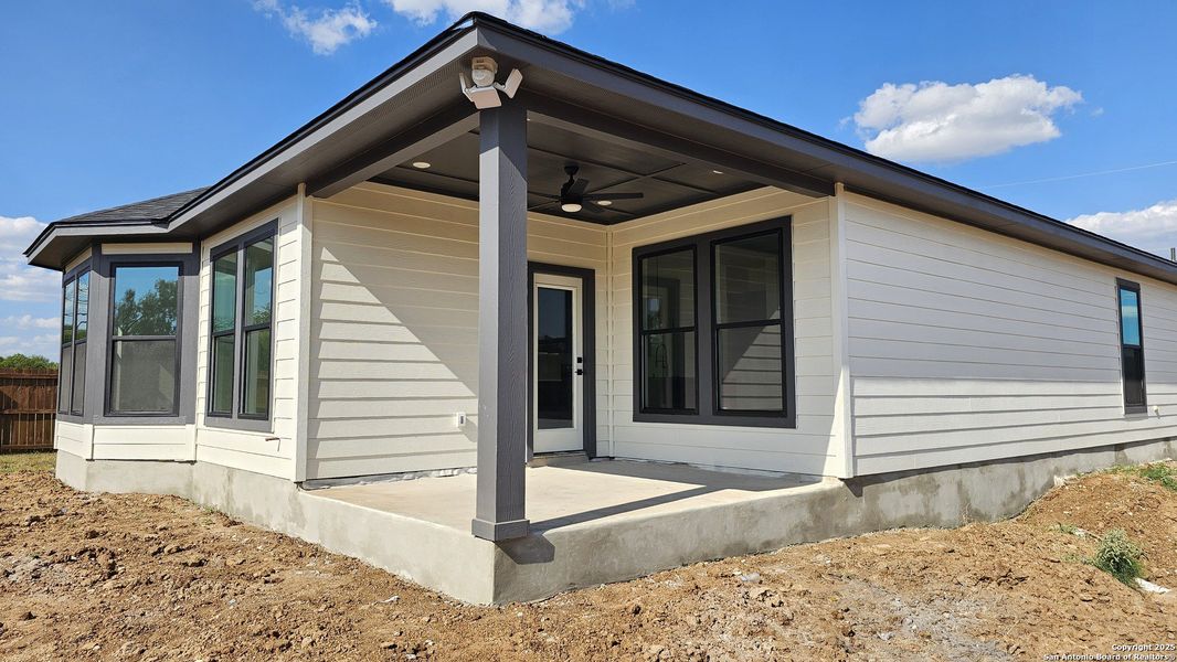 Exterior details and patio area of a home in , Atascosa (Image 3). Exterior details and patio area of a home in , Atascosa (Image 3).