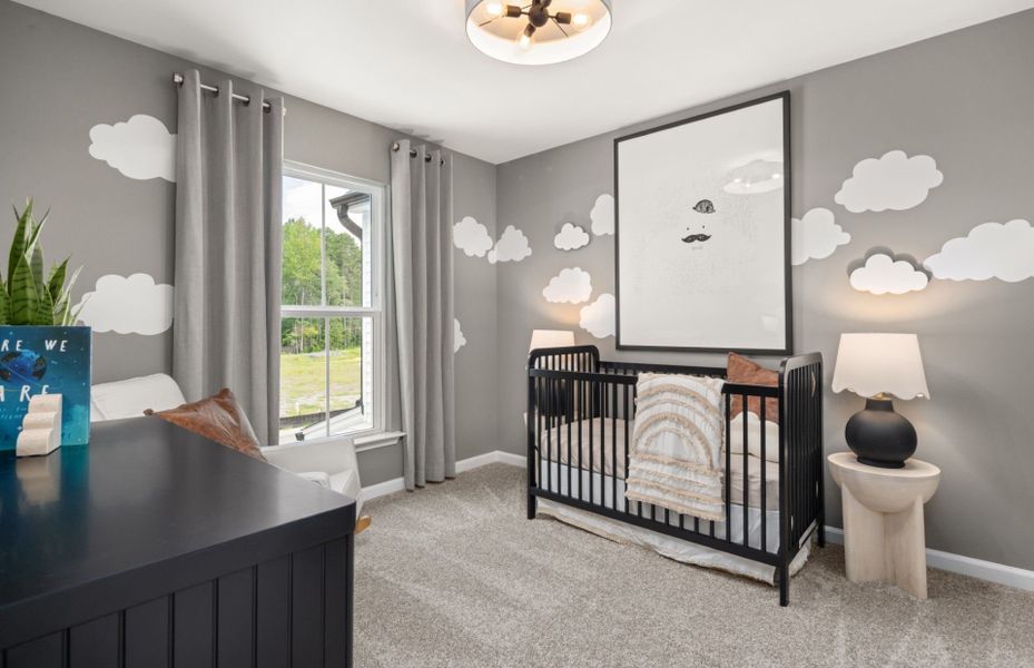 Furnished interior view inside a new home in Poets Walk, Whitsett (Image 10).