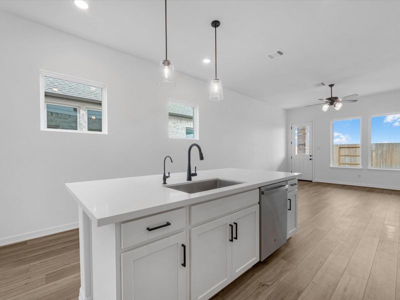 Furnished interior view inside a new home in Wildrye, Waller (Image 7).