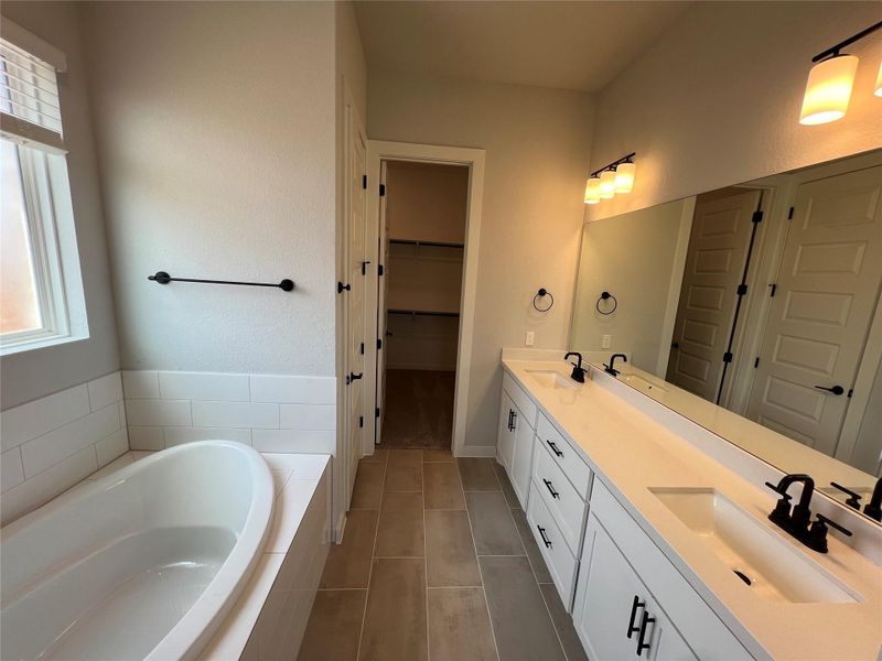 Furnished interior view inside a new home in Cascades at Onion Creek, Austin (Image 14).