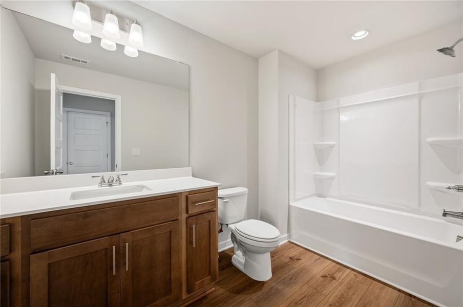 Furnished interior view inside a new home in Summerlin, Winder (Image 8).
