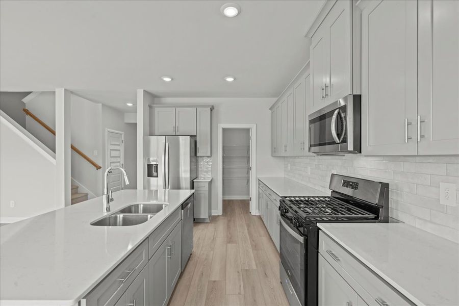 Furnished interior view inside a new home in Brayfield Manor - Signature Collection, Wellford (Image 4).