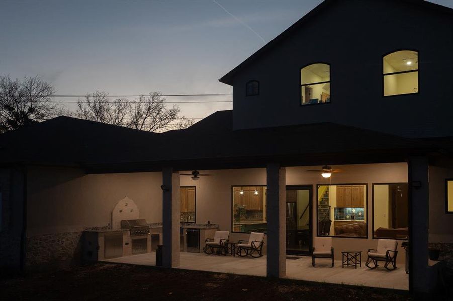 Exterior details and patio area of a home in , Springtown (Image 22).
