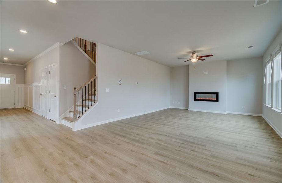 Spacious, unfurnished interior of a new home in Chapel Hill, Newnan (Image 19). Spacious, unfurnished interior of a new home in Chapel Hill, Newnan (Image 19).
