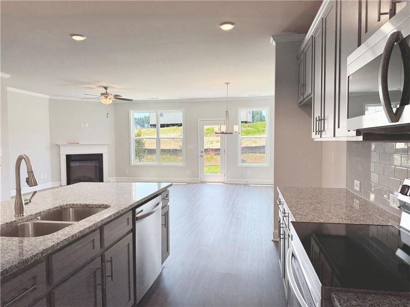 Furnished interior view inside a new home in Somerset at Riverbrook, Gainesville (Image 10).
