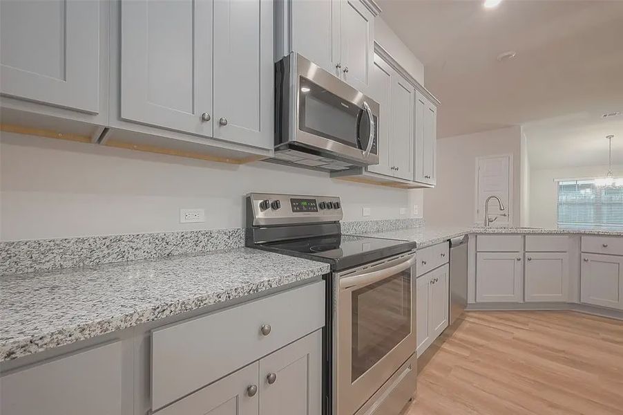 Furnished interior view inside a new home in Bayou Maison, Dickinson (Image 5).