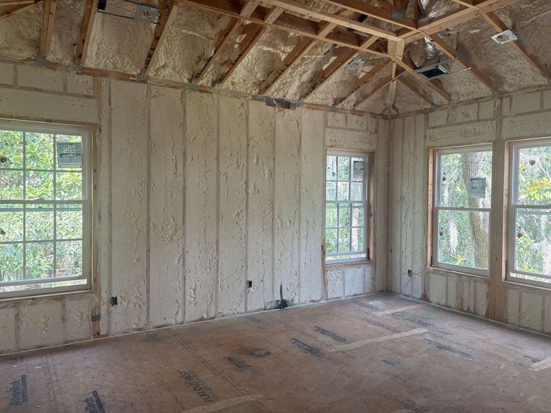 In-progress construction of a new home in The Preserve at Pennys Creek, Johns Island, SC (Image 11). In-progress construction of a new home in The Preserve at Pennys Creek, Johns Island, SC (Image 11).