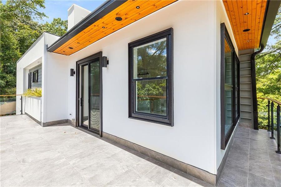 Front exterior of a new home in , Decatur, GA, highlighting curb appeal (Image 26).