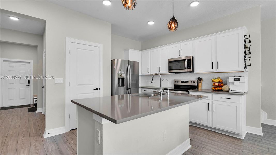 Furnished interior view inside a new home in , Lauderdale Lakes (Image 41).