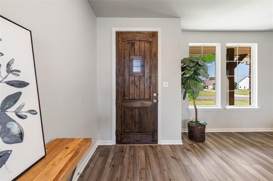 Furnished interior view inside a new home in Nash Estates, Tom Bean (Image 13).