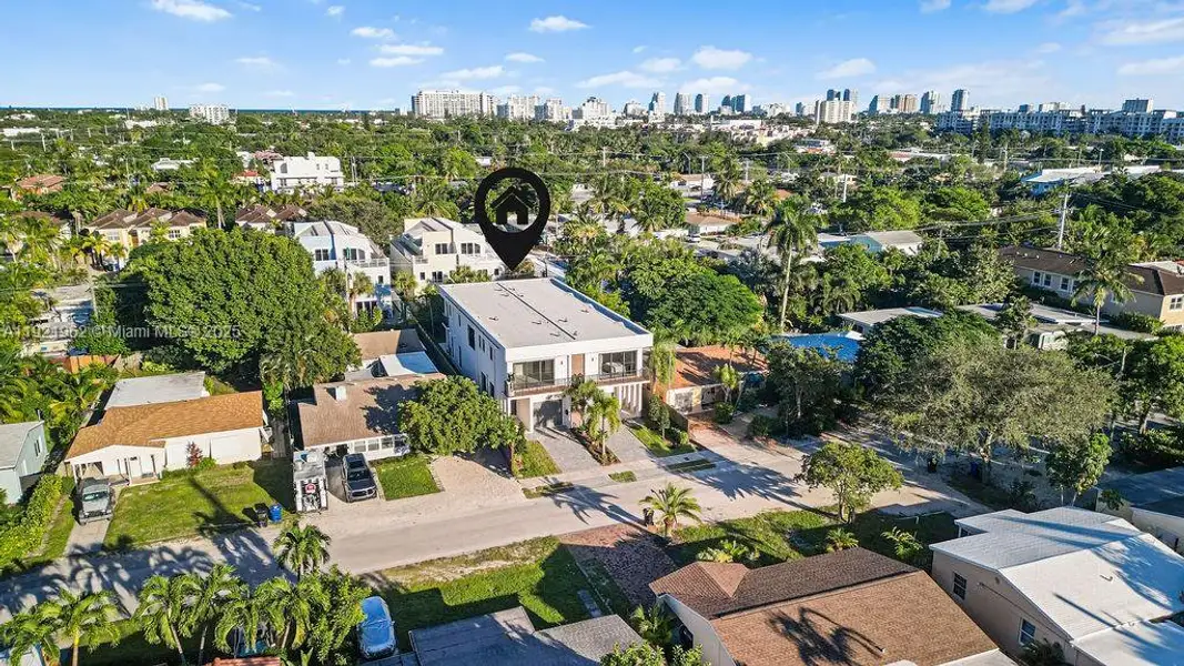 Front exterior of a new home in , Fort Lauderdale, FL, highlighting curb appeal (Image 2).