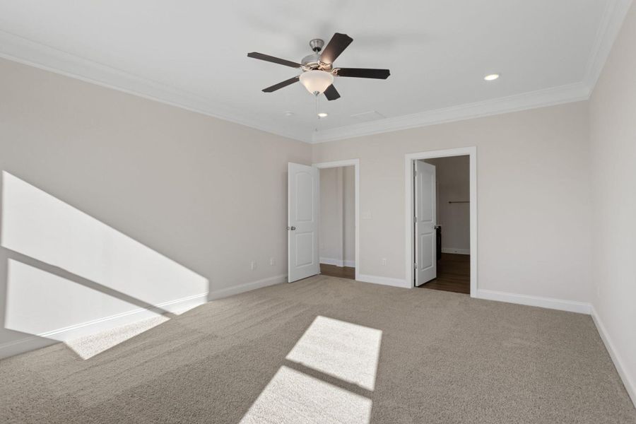 Spacious, unfurnished interior of a new home in Founders Club, Moore (Image 24). Spacious, unfurnished interior of a new home in Founders Club, Moore (Image 24).