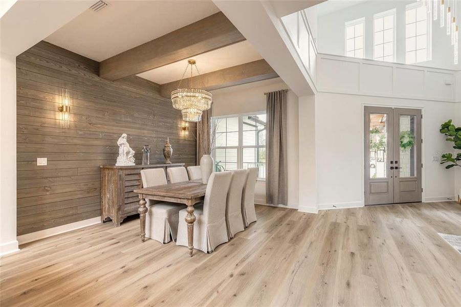 Furnished interior view inside a new home in , Port Orange (Image 55).