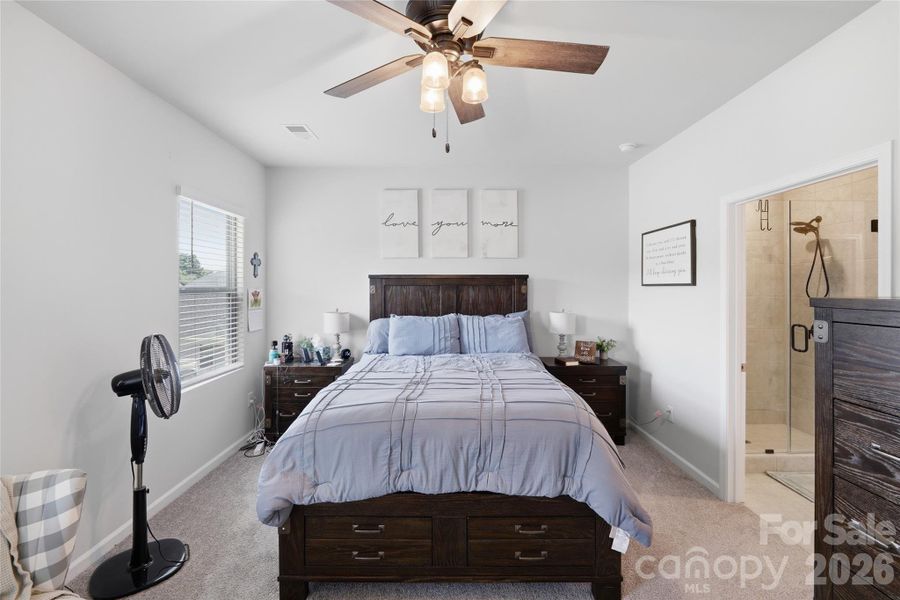 primary bed