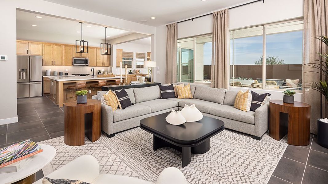 Furnished interior view inside a new home in Aloravita South, Peoria (Image 12).