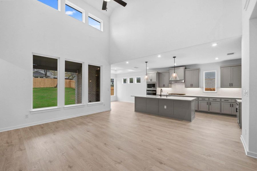 From Family Room to Open Concept Kitchen